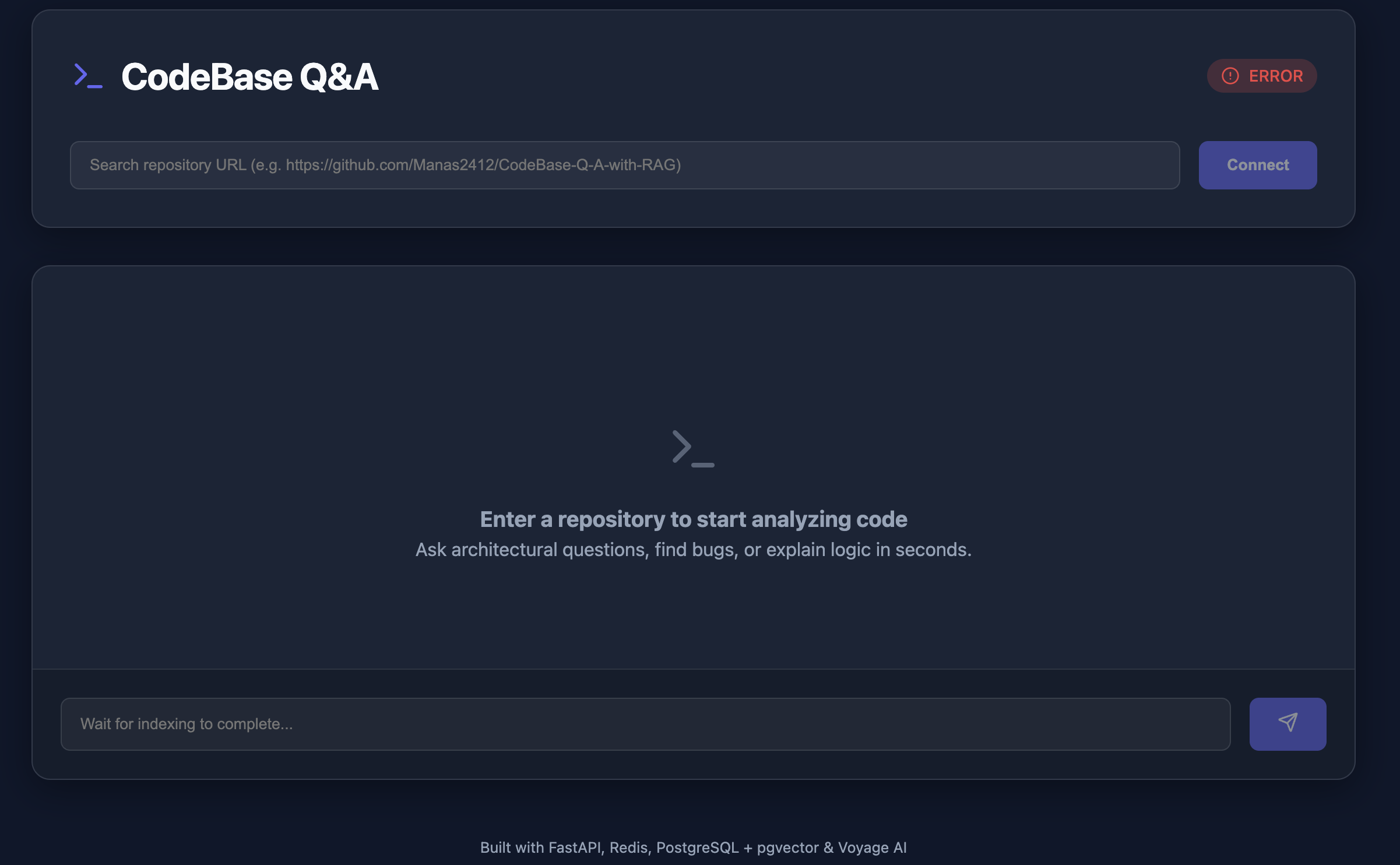 CodeBase Q&A with RAG